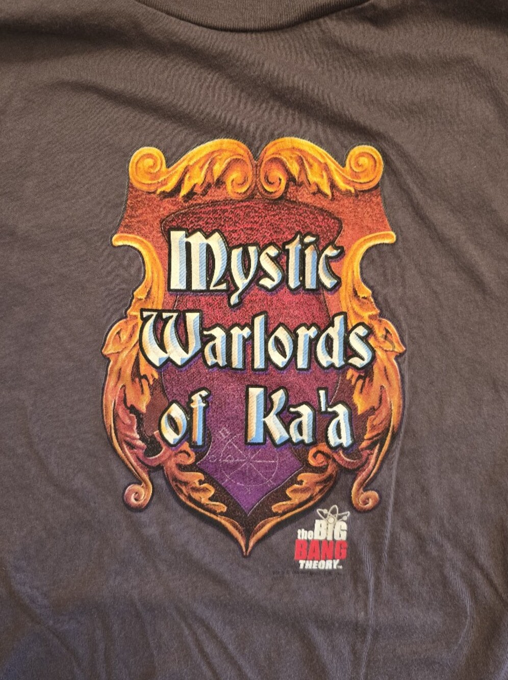 Women's "The Big Bang Theory" Mystic Warlords Of Ka'a Graphic Novelty Tee